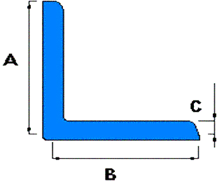 l-profile-blue-foam