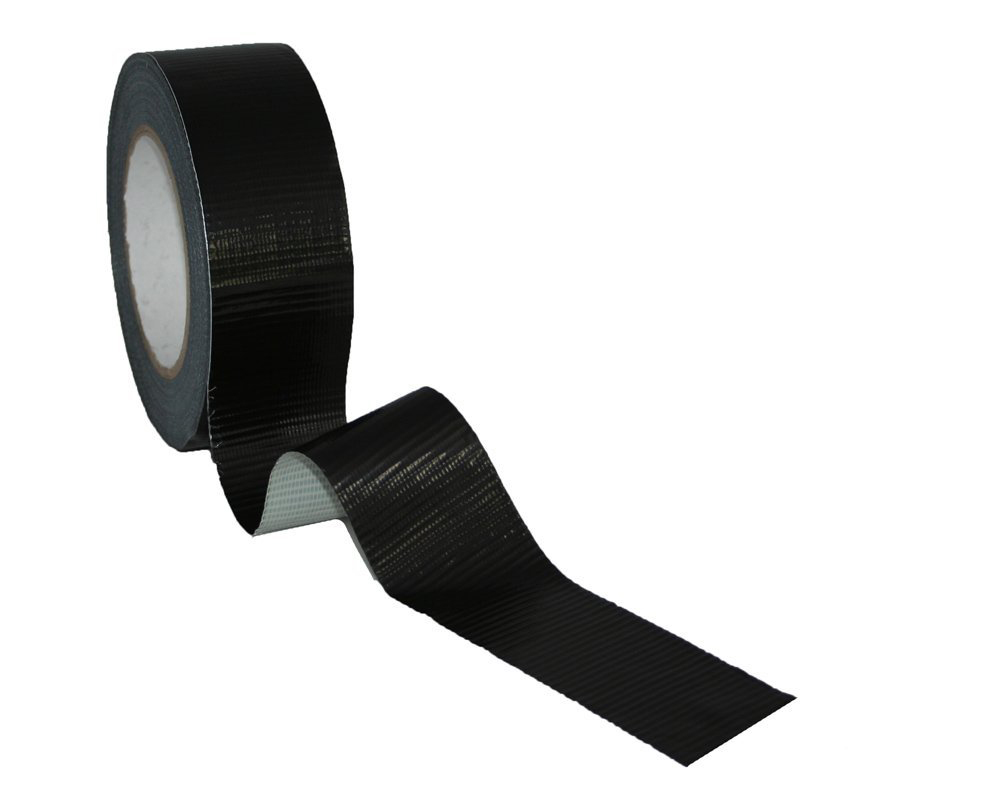 3 X Black Gaffer Gaffa Duck Duct Cloth Tape 50mm x 50m HEAVY DUTY 