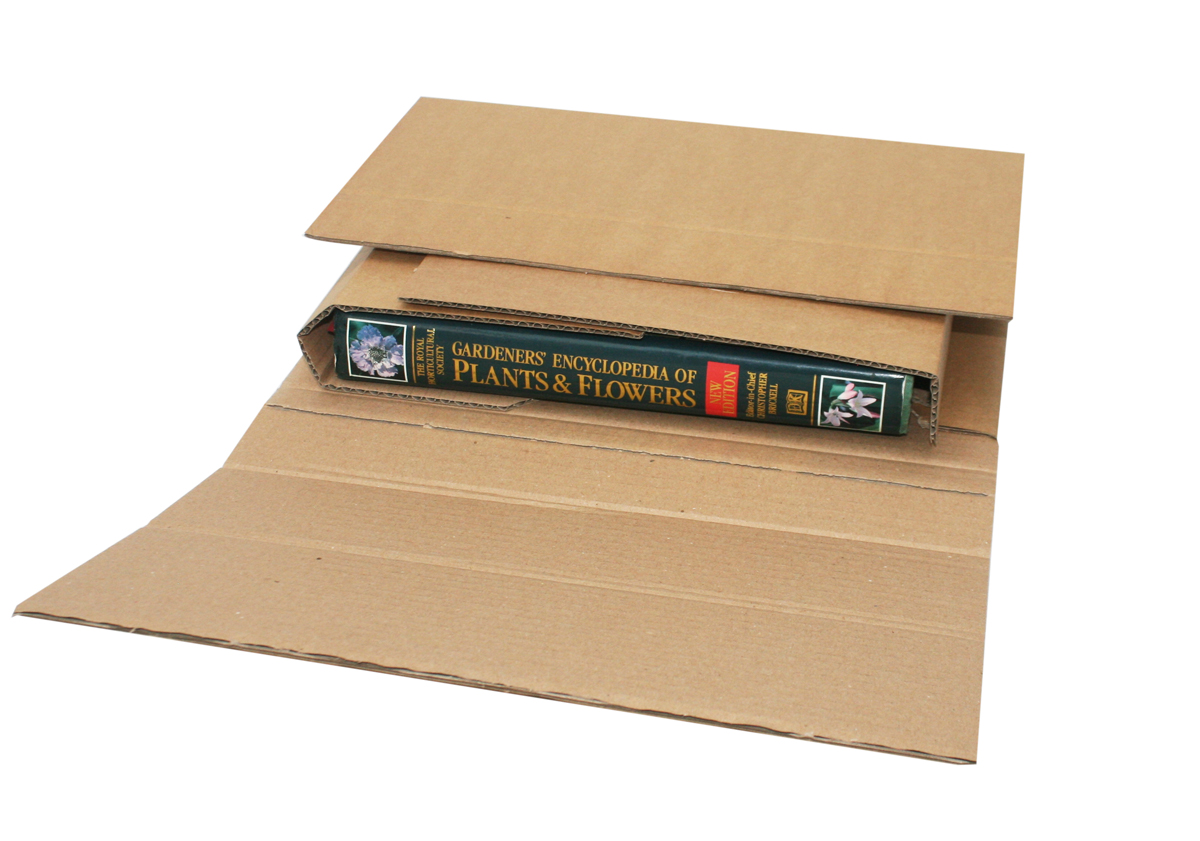 Cardboard book mailing boxes | Packaging2Buy | 300x210x80mm
