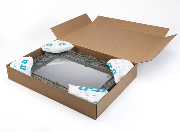 Expanding foam void fill packing, Packaging2Buy