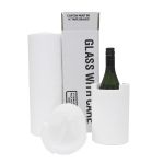 cylindrical bottle packaging for wine, spirits & champagne