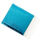 coloured bubble bags blue foil envelopes