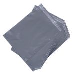 self seal grey polythene mailing bags