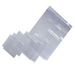 plain resealable polythene bags with grip seal
