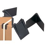 black plastic strapping edge protectors