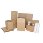 cardboard packing boxes and moving house accessories