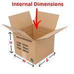 double wall boxes 355x355x305mm