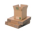 eco-friendly single wall boxes for shipping or storage