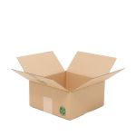 environmentally friendly single wall boxes with smooth Kraft finish