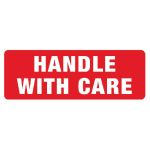 handle with care labels for shipping and storage