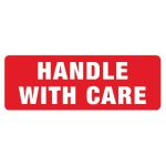 handle with care labels for shipping and storage
