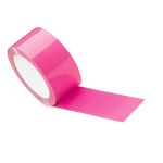 pink adhesive polypropylene packing tape