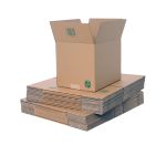 recyclable packing boxes in single wall cardboard