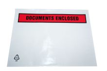 printed self adhesive documents enclosed wallets