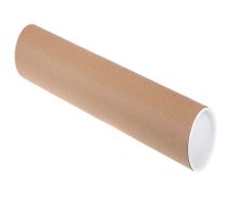 cardboard postal tubes with ends caps a0