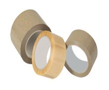 clear and brown adhesive tape for packaging