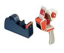 handheld & desktop packaging tape dispensers