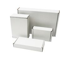 white postal boxes for mailing