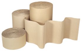 corrugated rolls for packaging fragile items