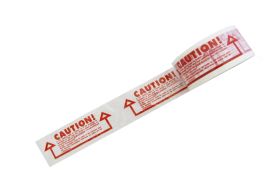 printed caution adhesive tape for packing parcels