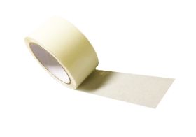 white adhesive vinyl packaging tape