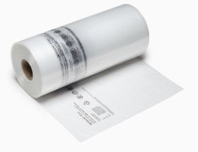 small air cushioning protection on a roll