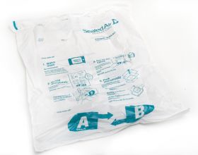 sealed air bags expanding foam instapak rt