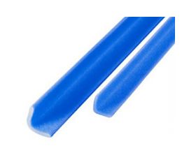 recyclable blue foam edge protectors for protective packaging