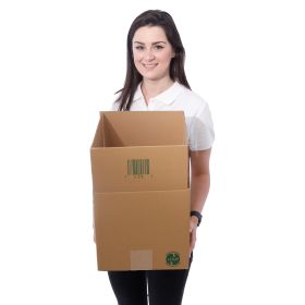 environmentally friendly boxes in recyclable corrugated cardboard