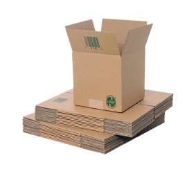 recyclable single wall boxes for biodegradable packaging