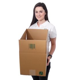 recyclable packing boxes in single wall cardboard