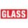 glass self adhesive labels for shipping and storage
