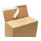 self seal cardboard postal box