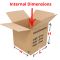 eco friendly cardboard boxes 457x457x457mm